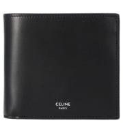 Leather wallets Celine , Black , Dames