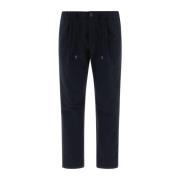 Tech Warm Pants Slim Fit Herno , Black , Heren