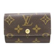 Pre-owned Fabric key-holders Louis Vuitton Vintage , Brown , Dames