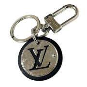 Pre-owned Metal key-holders Louis Vuitton Vintage , Gray , Heren