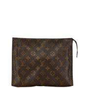 Pre-owned Leather louis-vuitton-bags Louis Vuitton Vintage , Brown , D...