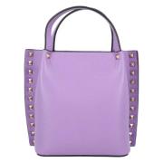 Leather handbags Valentino , Purple , Dames