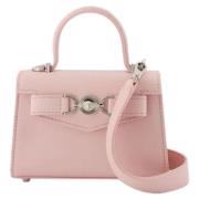 Leather handbags Versace , Pink , Dames