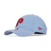 Phillies Sky Blue/Red Gebogen Klep Pet New Era , Blue , Heren