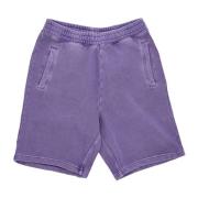 Casual Sweat Shorts Arrenga Garment Dyed Carhartt Wip , Purple , Heren