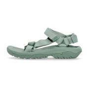 Basil Platte Sandalen voor Vrouwen Teva , Green , Dames