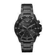 Pre-owned Metal watches Armani Pre-owned , Black , Heren