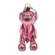 Pre-owned Fabric key-holders MCM Pre-owned , Pink , Dames