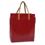 Pre-owned Leather louis-vuitton-bags Louis Vuitton Vintage , Red , Dam...