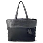 Pre-owned Leather prada-bags Prada Vintage , Black , Dames