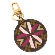 Pre-owned Fabric key-holders Louis Vuitton Vintage , Brown , Dames