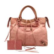 Pre-owned Leather balenciaga-bags Balenciaga Vintage , Pink , Dames