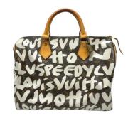 Pre-owned Fabric louis-vuitton-bags Louis Vuitton Vintage , Brown , Da...