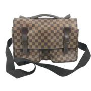 Pre-owned Fabric louis-vuitton-bags Louis Vuitton Vintage , Brown , Da...