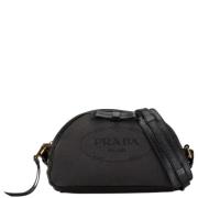 Pre-owned Leather prada-bags Prada Vintage , Black , Dames