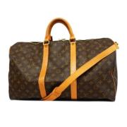 Pre-owned Fabric louis-vuitton-bags Louis Vuitton Vintage , Brown , Da...