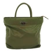 Pre-owned Fabric prada-bags Prada Vintage , Green , Dames