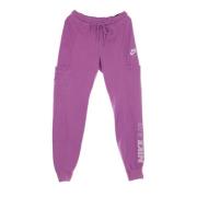 Dames Fleece Trainingsbroek Violet Sportkleding Nike , Pink , Dames