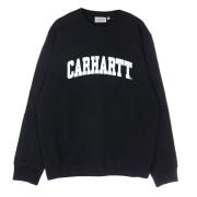 Zwart/Wit Lichtgewicht Crewneck Sweatshirt Carhartt Wip , Black , Here...