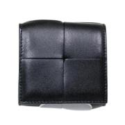 Pre-owned Leather wallets Bottega Veneta Vintage , Black , Heren