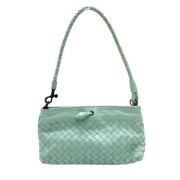 Pre-owned Fabric handbags Bottega Veneta Vintage , Blue , Dames