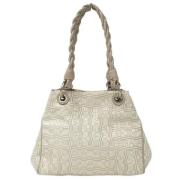 Pre-owned Canvas handbags Salvatore Ferragamo Pre-owned , Beige , Dame...