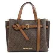 Pre-owned Canvas totes Michael Kors Pre-owned , Brown , Dames