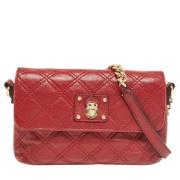 Pre-owned Leather shoulder-bags Marc Jacobs Pre-owned , Red , Dames