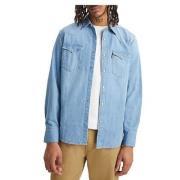 Stijlvolle Overhemden Collectie Levi's , Blue , Heren