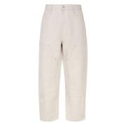 Beige Broek Relaxte Pasvorm Versterkte Knieën Carhartt Wip , Beige , H...