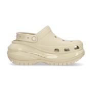 Klassieke Mega Crush Klomp Crocs , Beige , Dames