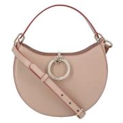 Leather shoulder-bags Chloé , Beige , Dames