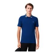 Blauw Polo Shirt voor Heren Lacoste , Blue , Heren