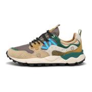 Suede and technical fabric sneakers Yamano 3 UNI Flower Mountain , Mul...