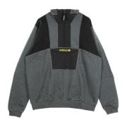 Donkergrijze Turtleneck Sweatshirt voor Mannen Adidas , Gray , Heren