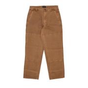 Rubber Heren Lange Broek HUF , Brown , Heren