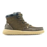 Beige Platte Schoenen Tronchetto Model Bradley Hey Dude , Beige , Here...