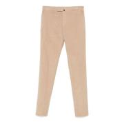 Beige Corduroy Slim-Fit Broek Incotex , Beige , Heren