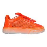 Sneakers Orange Casadei , Orange , Dames