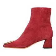 Laarzen Rood Santoni , Red , Dames