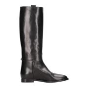 Laarzen Zwart Elisabetta Franchi , Black , Dames