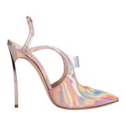 Met hak roze Casadei , Multicolor , Dames