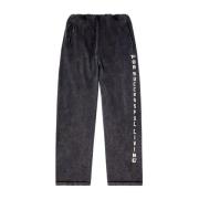 Zwarte Stijlvolle Broek Diesel , Black , Heren