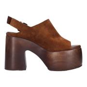 Sandalen Bruin Casadei , Brown , Dames