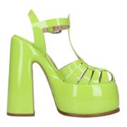 Sandalen Groen Casadei , Green , Dames