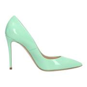 Met hak groen Casadei , Green , Dames