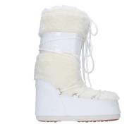 Laarzen Wit Moon Boot , White , Dames