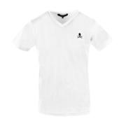 Wit Heren T-shirt Plein Sport , White , Heren