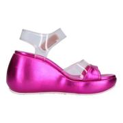 Met hak Fuchsia Casadei , Pink , Dames