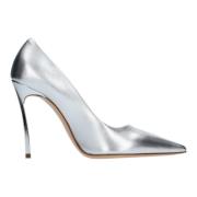 Met hak Zilver Casadei , Gray , Dames